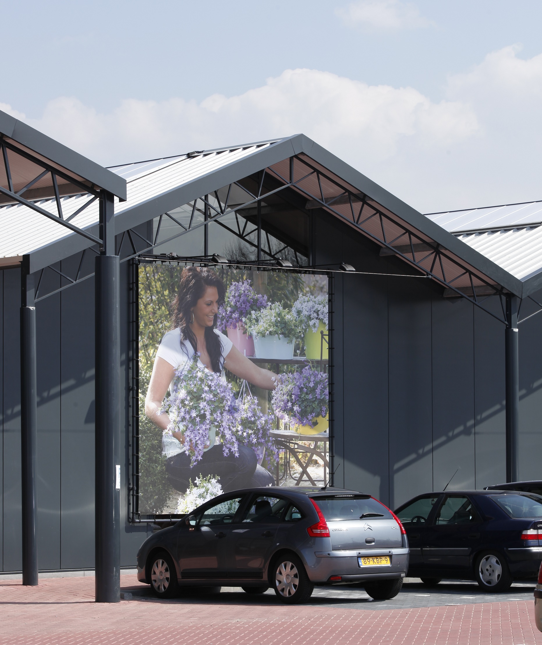 Insulated panel facade reference